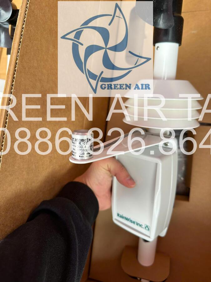 PVMet 200 RainWise - Trạm thời tiết quan trắc năng lượng mặt trời tích hợp cảm biến đo gió