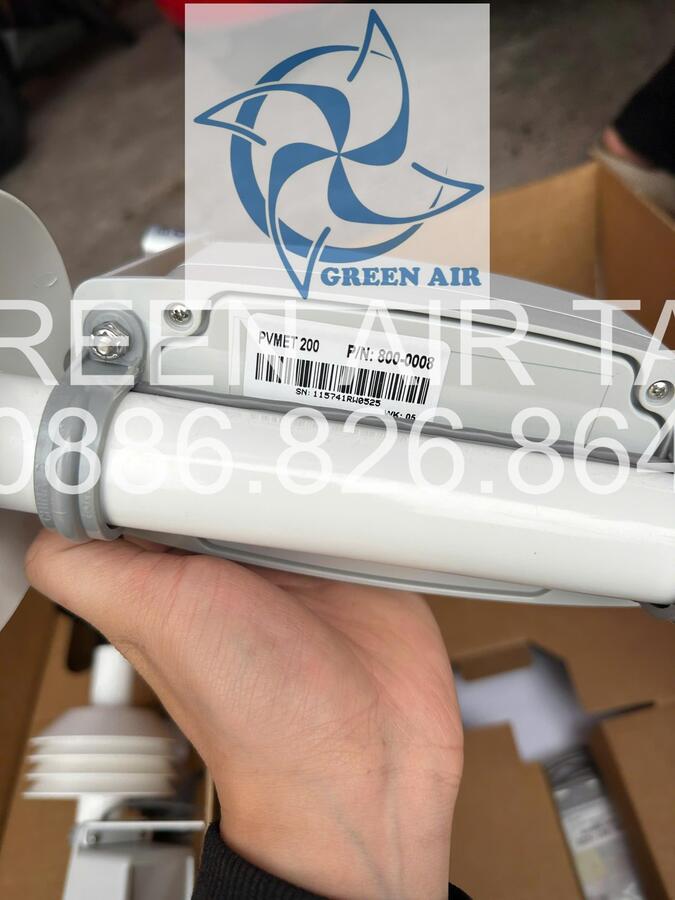 PVMet 200 RainWise - Trạm thời tiết quan trắc năng lượng mặt trời tích hợp cảm biến đo gió