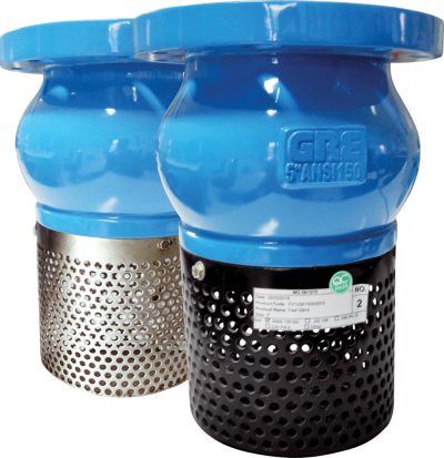 Van Lúp Bê Composite Foot Valve GRE